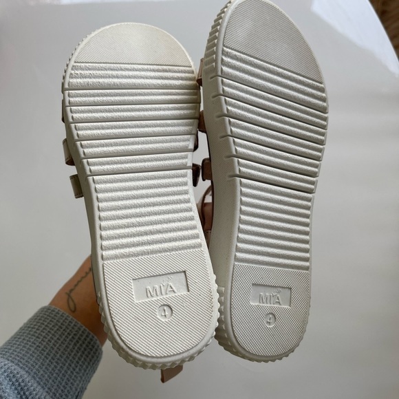Mia Kids Emme Sandal Rose Gold - 4 - Picture 4 of 6